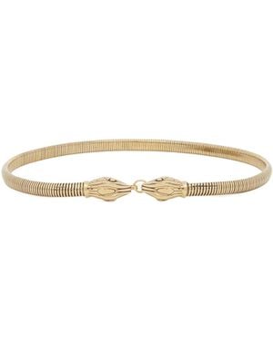 Chloé Chloé Animal Patterned Belt - White
