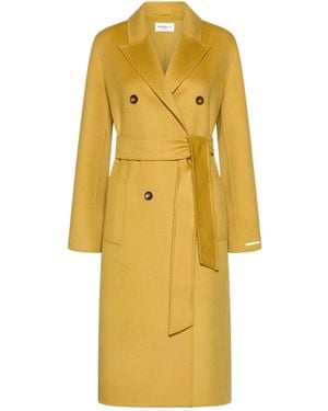 Marella Long-Sleeved Coat - Yellow