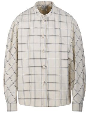 forte_forte Long-Sleeved Shirt - Grey