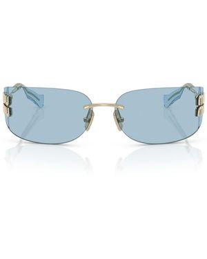 Miu Miu Eyewear Aube Sunglasses - Blue