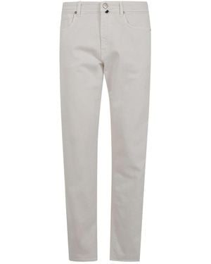 Incotex Straight-Leg Jeans - Grey