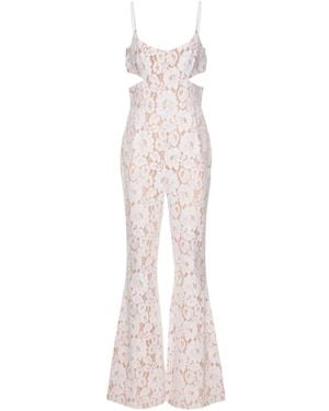 Michael Kors Lace Jumpsuit - White
