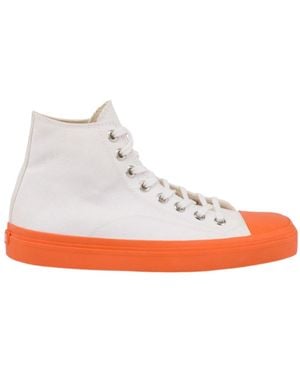 Moschino Cotton Sneakers - Gray