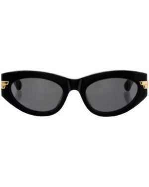 Bottega Veneta Logo Sunglasses - Black