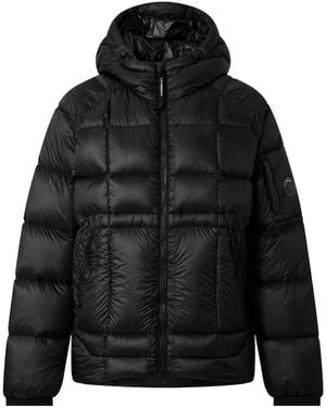 C.P. Company Quilted Down Puffer Jacket - Black