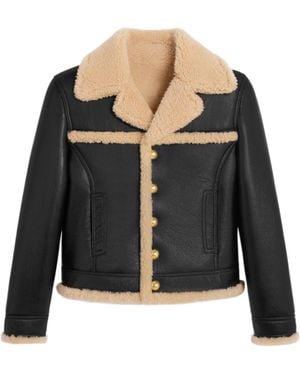 Celine Straight-Cut Blouson Jacket - Black