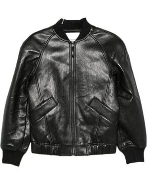 Frankie Shop Long-Sleeve Casual Jacket - Black