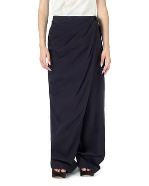 JW Anderson Knotted Casual Pants - Blue