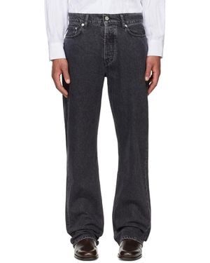 Séfr Jeans With Belt Loops - Blue