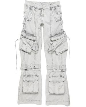 Acne Studios Cargo Twill Trousers - White