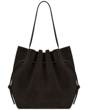 Yuzefi Scallop Tote - Black