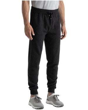Peserico Knitted Track Trousers - Black