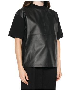 Max Mara Short-Sleeved T-Shirt - Black