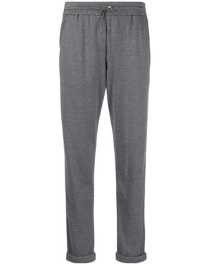 Brunello Cucinelli Tapered Track Pants - Gray