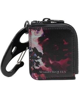 McQueen Zip Wallet - Black
