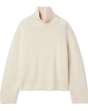 Nili Lotan Omaira Turtleneck Jumper - Natural