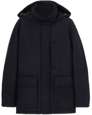 Loro Piana Long-Sleeved Casual Jacket - Blue