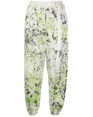 Aries No Problemo Spray Dye Joggers - Green