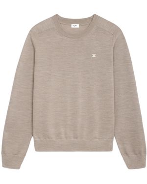 Celine Crew Neck Jumper - Grey