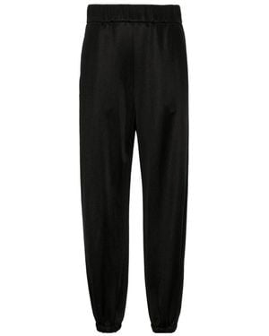 Jil Sander Elastic Waist Jogging Pants - Black