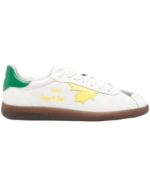 DSquared² Rebel Lace-Up Sneakers - Multicolor