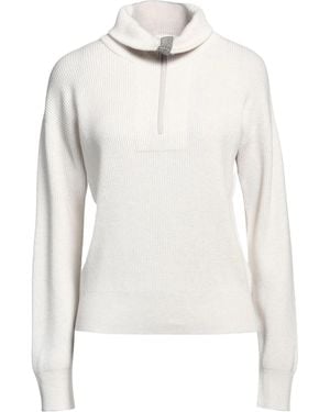 Brunello Cucinelli Solid Colour Polo Necks - White