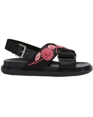 シューズ・サンダルその他 MARNI Woman Flat sandals Black FBMS005801P9093 00N99 Women's Marni Flat Sandals | Nordstrom
