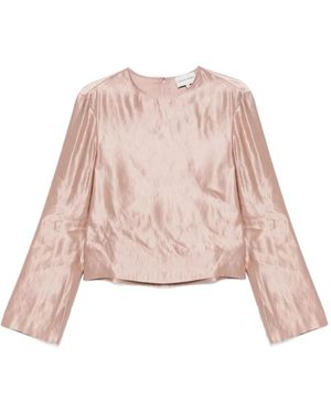 Loulou de Saison Back-Zip Top - Pink