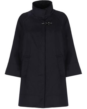 Fay Toggle Closure Jacket - Blue