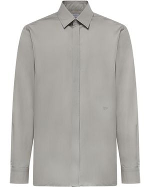 Bottega Veneta Long-Sleeved Shirt - Grey