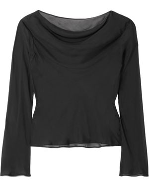 SIR. Long-Sleeved Top - Black