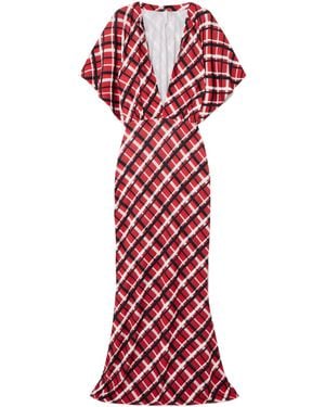 Norma Kamali Obie Gown - Red