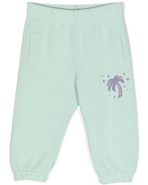 Palm Angels Loose Waist Pants - Blue