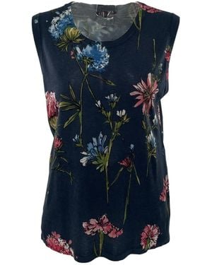 Max Mara Sleeveless Knitted Vest - Blue