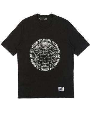 Moschino Printed T-Shirt - Black