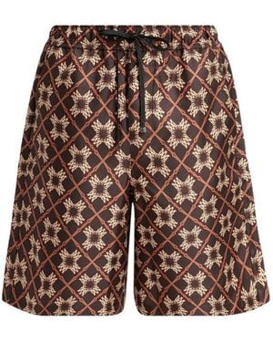 Amiri Drawstring Shorts - Brown