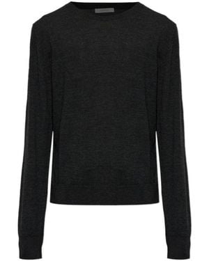 Lemaire Long-Sleeved Sweater - Black
