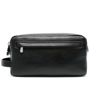 Brunello Cucinelli Leather Beauty-Case - Black