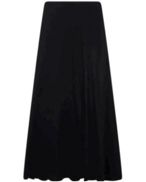 Max Mara Stilla Flared Midi Skirt - Black