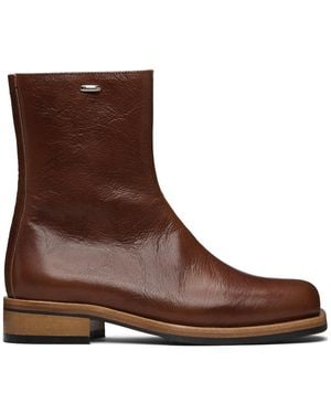 Our Legacy Camion Ankle Boots - Brown