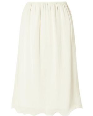 Posse Solene Midi Skirt - White