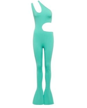 Stella McCartney Cutout Flared Jumpsuit - Green