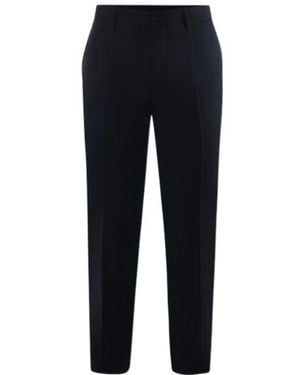 Etro Stretch Twill Pants - Blue