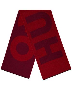 BOSS Medium Thickness Scarf - Red