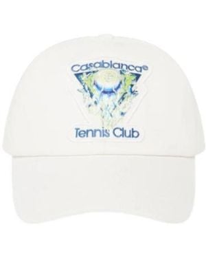 CASABLANCA Tennis Club Baseball Cap - White