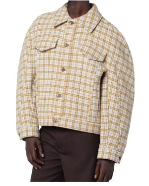 Séfr Plaid Casual Jacket - Natural