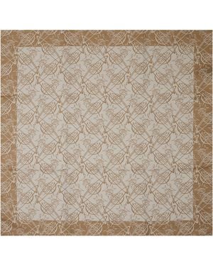 Vivienne Westwood Graffiti Orb Square Scarf - Grey