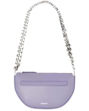 Burberry Mini Olympia Shoulder Bag - White
