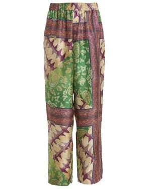 Aries Pattern Trousers - Green