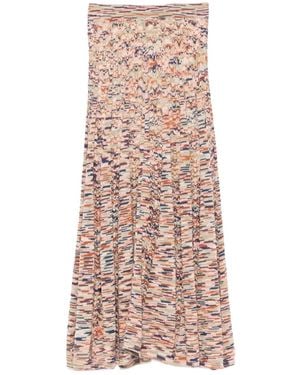 Zimmermann Wylie Midi Skirt - Natural